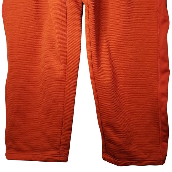 Nike Orange Sweatpants with White Logo - Picture 4 of 10